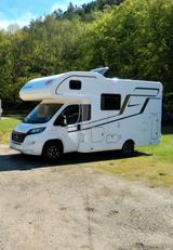 Eura Mobil Activa One 650 VB - Etagenbetten im Heck - Eura Mobil Etagenbett