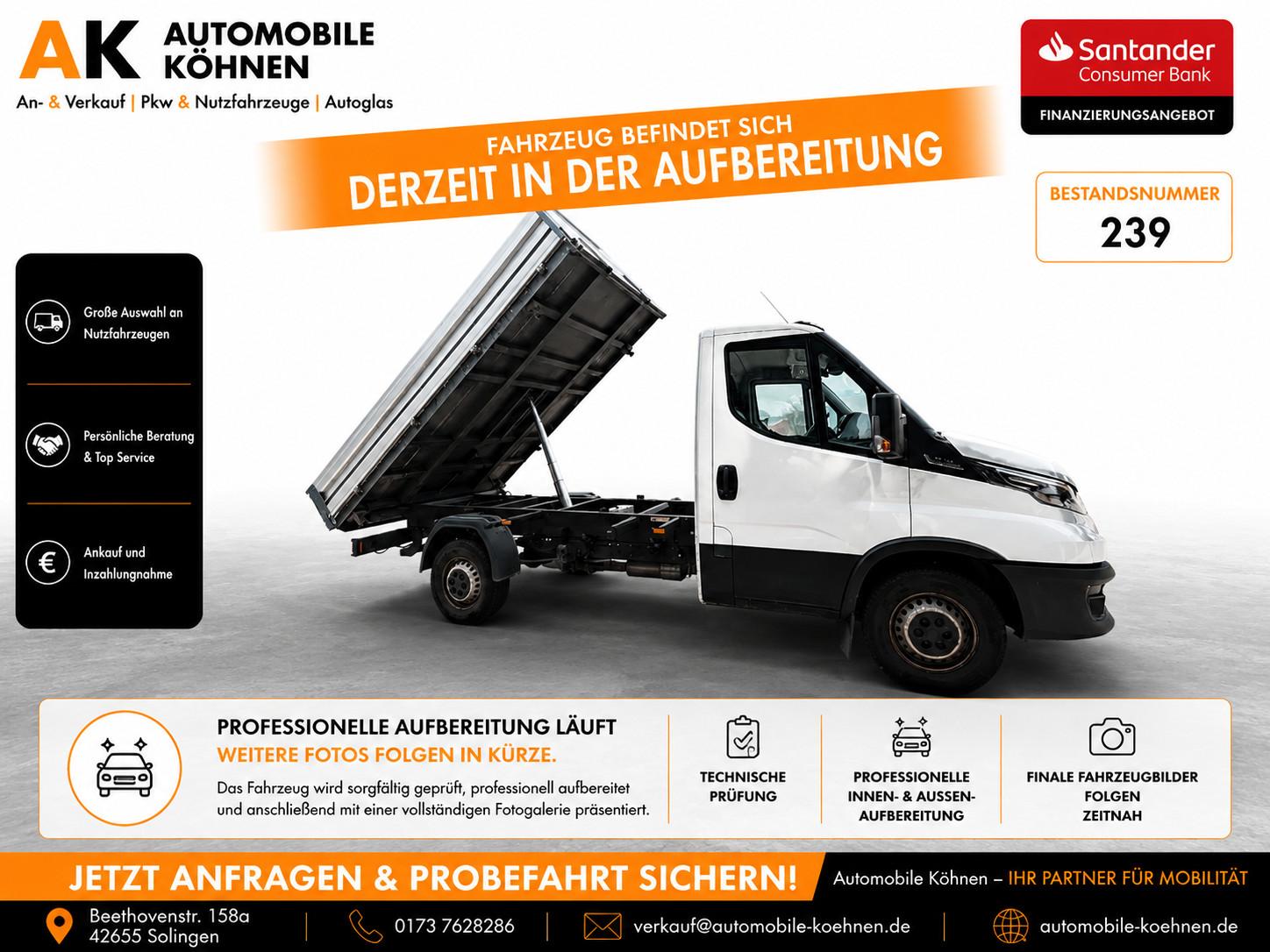 Iveco Daily 35S16 Hi Matic 3-KIPPER / LED / AHK / 1 HA