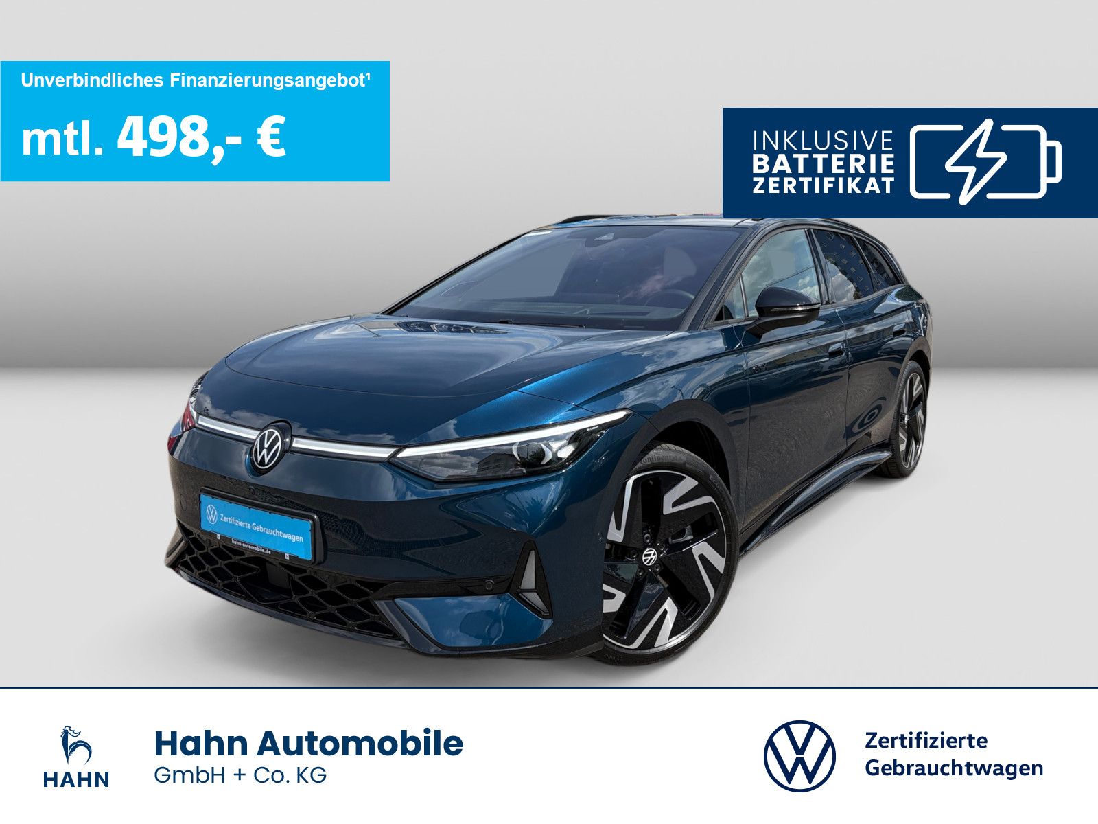 Volkswagen ID.7 Tourer GTX 4Mo Wärmepumpe AHK Pano AR-HuD
