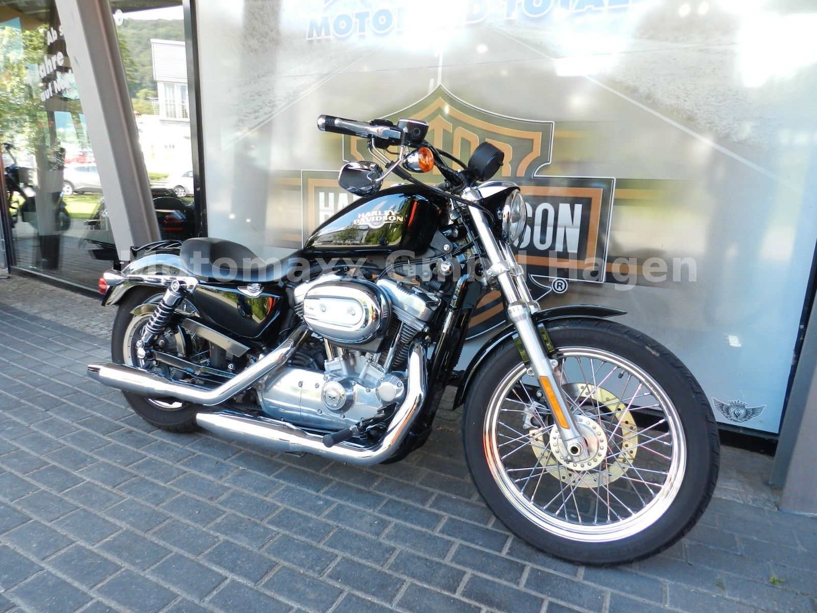 Fahrzeugabbildung Harley-Davidson Sportster 883 Low mit Kess-Tech etc.