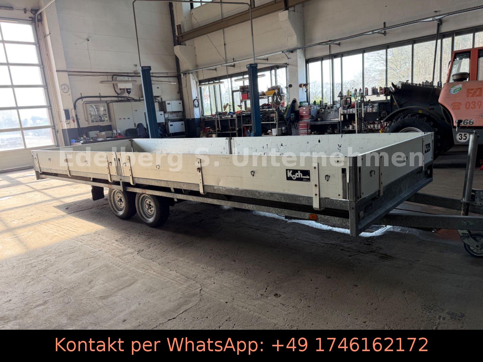 Hulco Medax 3060* Allzweckanhänger*6,1m x 2m*Bordwand