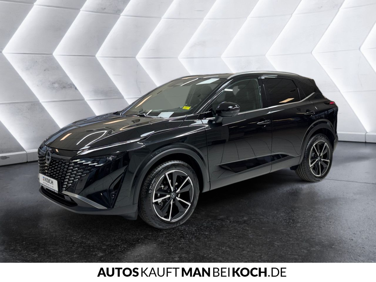Nissan Qashqai 1.3 DIG-T Tekna M.Hybrid LEDER PANO imagem 3