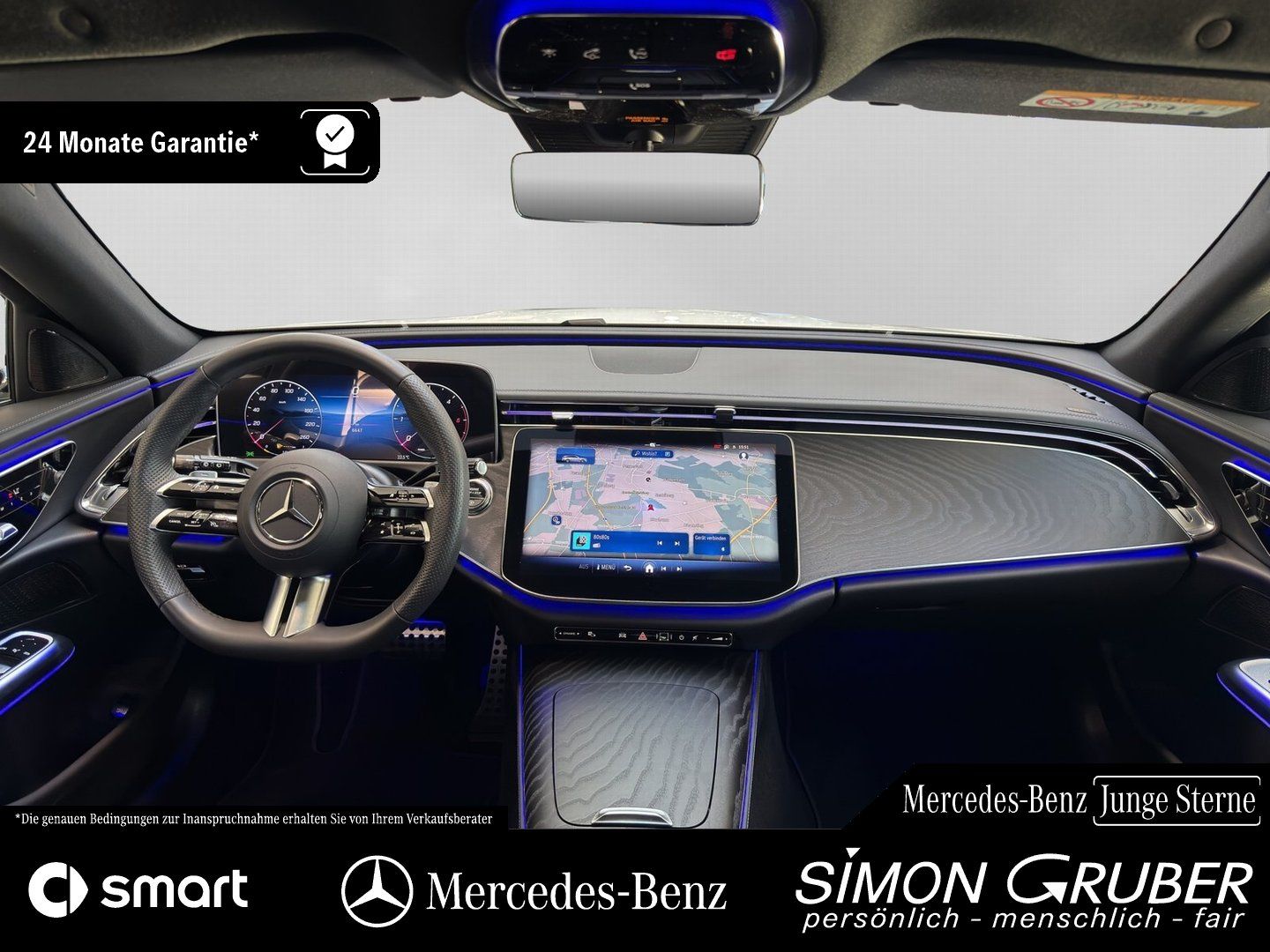 Fahrzeugabbildung Mercedes-Benz E 220 Td AMG Line Adv+ DigiLight Memory Distroni