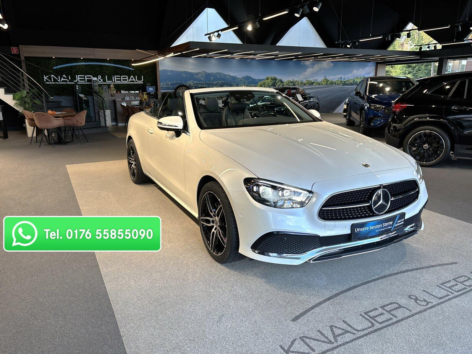 Mercedes-Benz E 300 d 4M Cabriolet AVANTGARDE*Stndhzg*AHK*360°