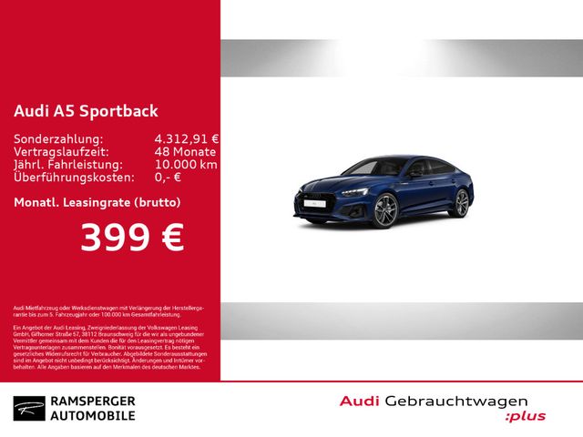 Audi A5 Sportback S line 40 TFSI quat. Matrix ACC AHK