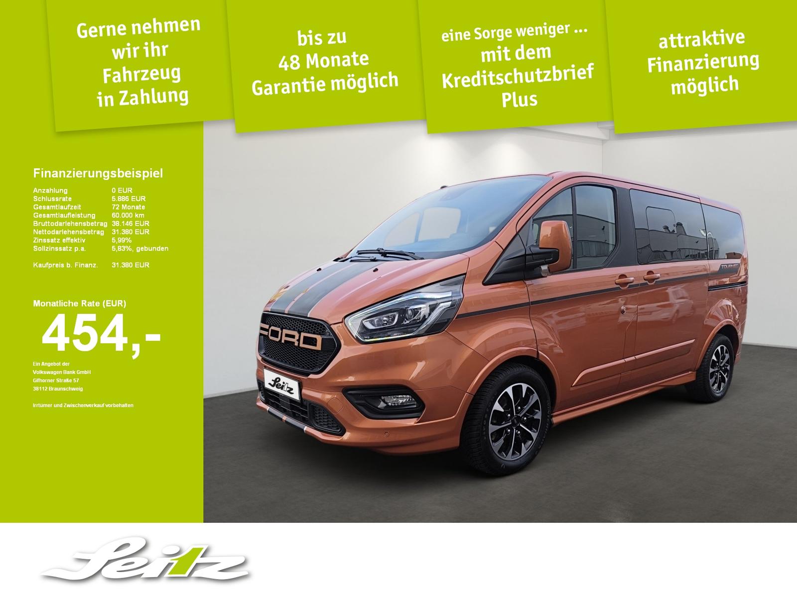Ford Tourneo Custom 310 L1 Sport *8S*STANDHZG*PDC*