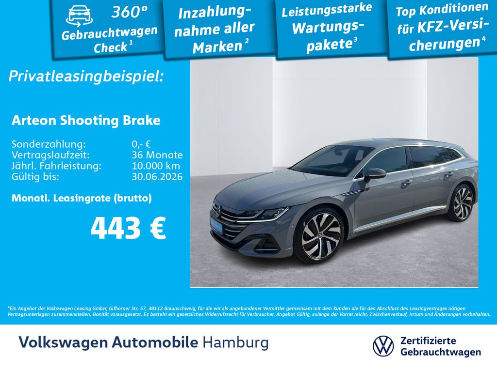 Arteon Shooting Brake 2.0 TSI R-Line DSG Rückfka