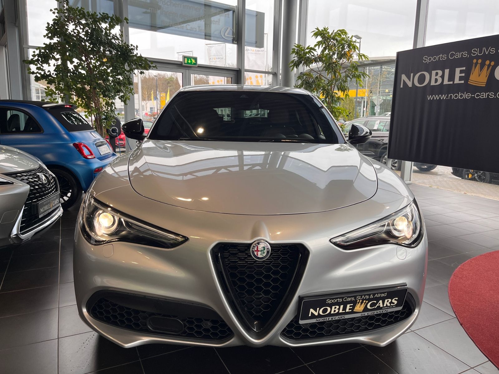 Fahrzeugabbildung Alfa Romeo Stelvio Veloce Q4 ACC NAVI LEDER AHK