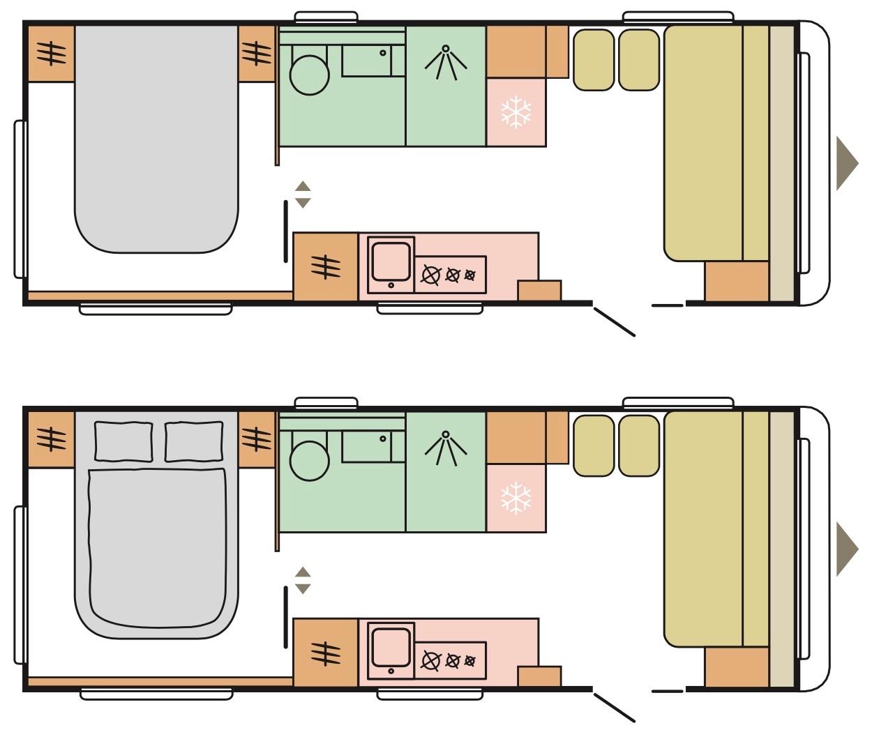 Adria Astella 644 DP MJ23 3.000kg