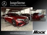 Mercedes-Benz E 220 d T-Modell AMG Night LED Leder AHK Winterp - Mercedes-Benz E 220: Rot, Leder