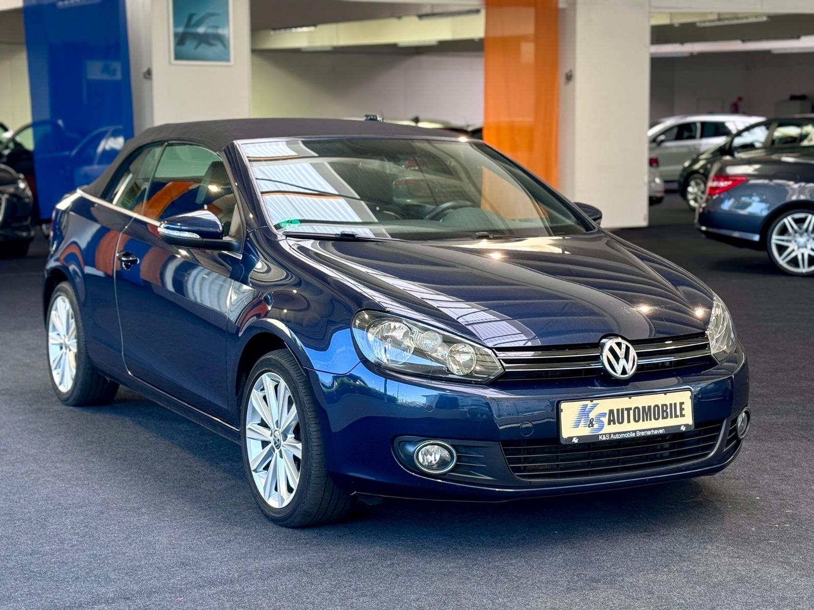 Volkswagen Golf VI Cabriolet Exclusive*LEDER*NAVI*PDC*SITZH