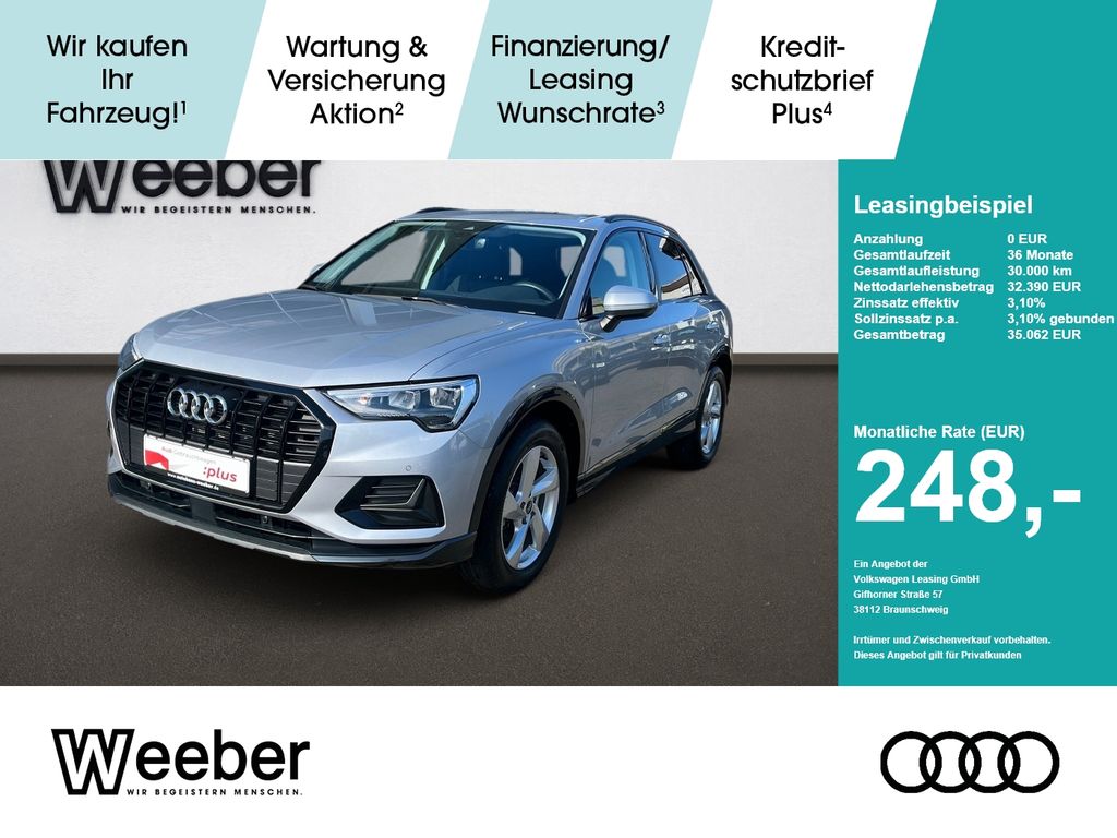 Audi Q3 *AHK*NAVI*LED*5J GAR*KESSY*BLACKSTYLE* AHK
