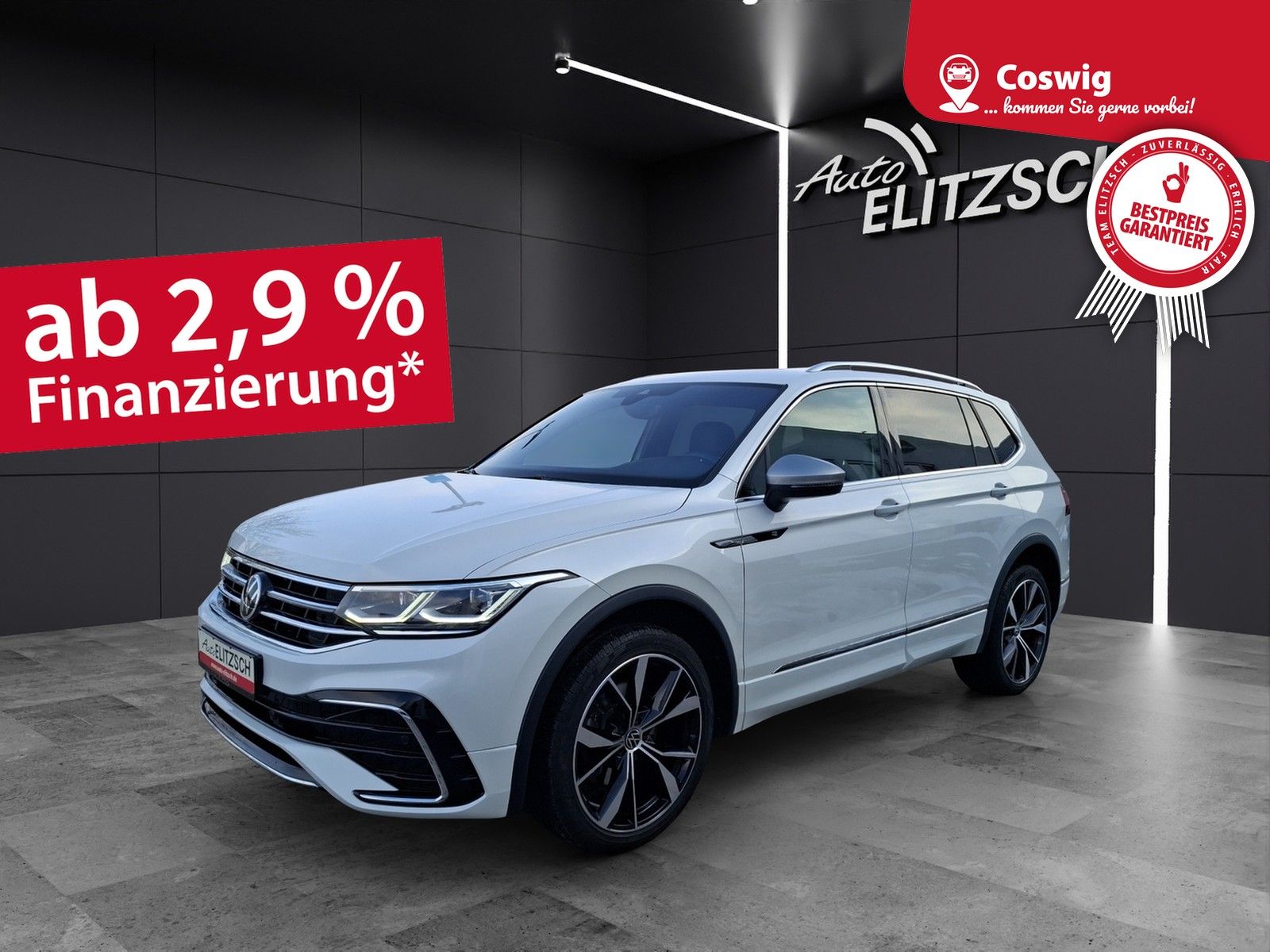 Fahrzeugabbildung Volkswagen Tiguan Allspace TDI R-Line DSG 4M Matrix Navi Pa