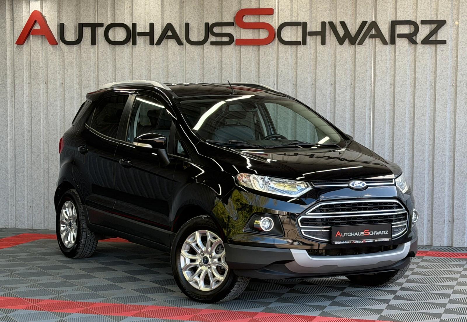 Ford EcoSport Titanium T-Leder LED Tempo SHZ PDC