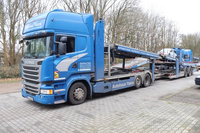 Scania R450 Autotransporter+Kässbohrer+MetagoPro