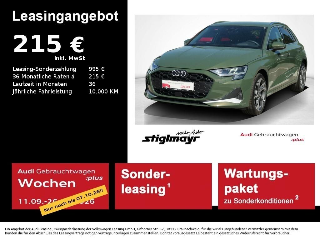 A3 Sportback Advanced 30 TFSI S-tronic +HUD+SONO