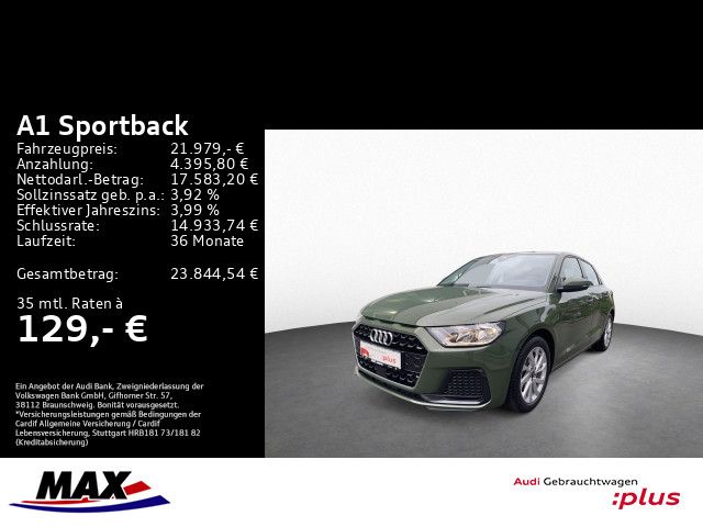 A1 Sportback 30 TFSI ADVANCED SMARTPHONE INTERFA