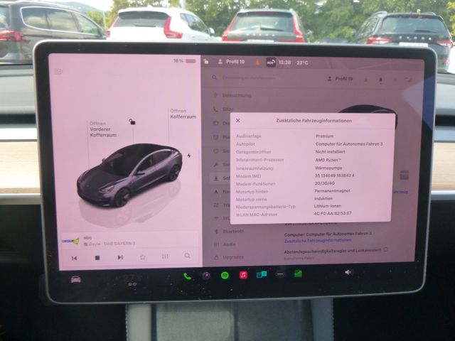 Fahrzeugabbildung Tesla Model 3 Long Range Dual AWD Facelift