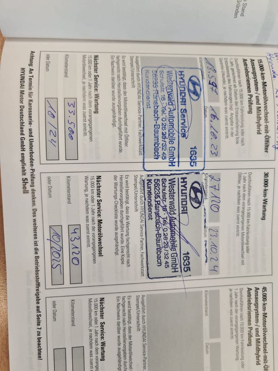 Fahrzeugabbildung Hyundai Kona Prime 2WD / KAMERA / SCHECKHEFT