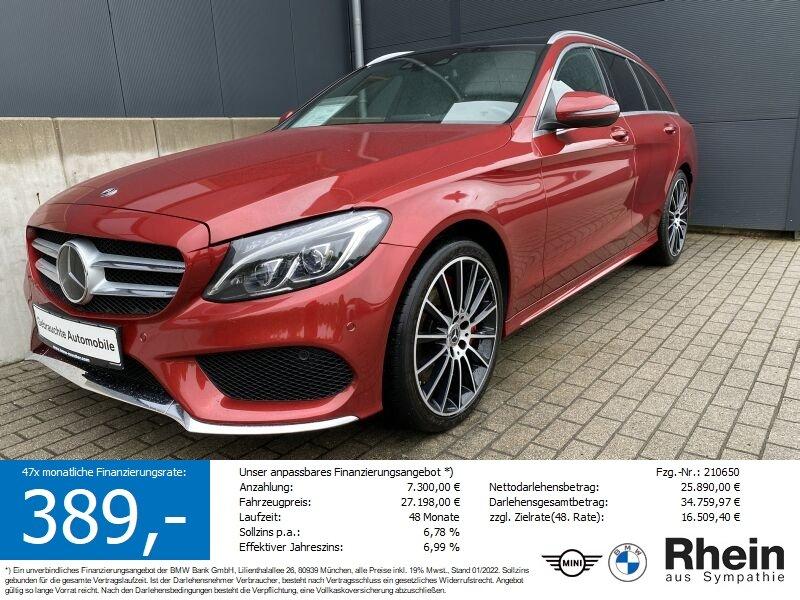 Mercedes-Benz C400 4M AMG designo SHZ/PANO/LUFT/Burmester