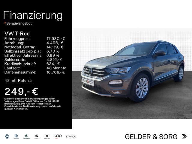 Volkswagen T-Roc Sport 1.5 TSI |Klima|PDC+|SHZ|Lane|DAB+|