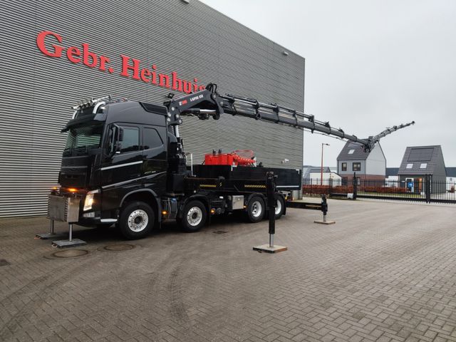 Volvo FH 460 8x4 Hiab X-Hipro 858 E-8 Basket!