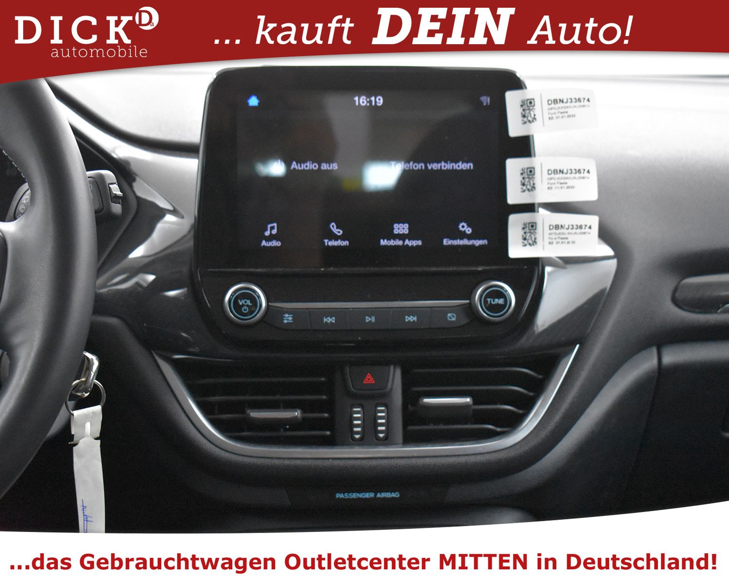 FORD Fiesta 1.0 EB Aut Active LED+SITZHZ+PDC+DAB+TEMP - Image 16