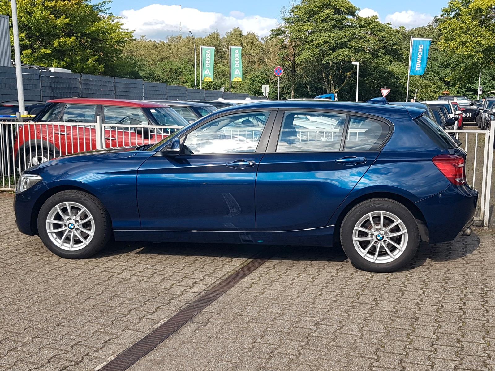 BMW 116i Automatik 1.Hand eGlasdach Navi Sitzheizg.