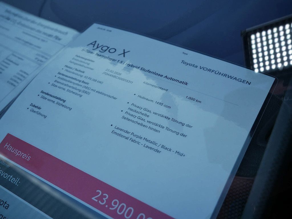 Toyota Aygo (X) - Bild 4