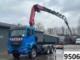 MAN TGS 33.470 6x6 mit HMF 3220 Ladekran - Kipper Mit ladekran