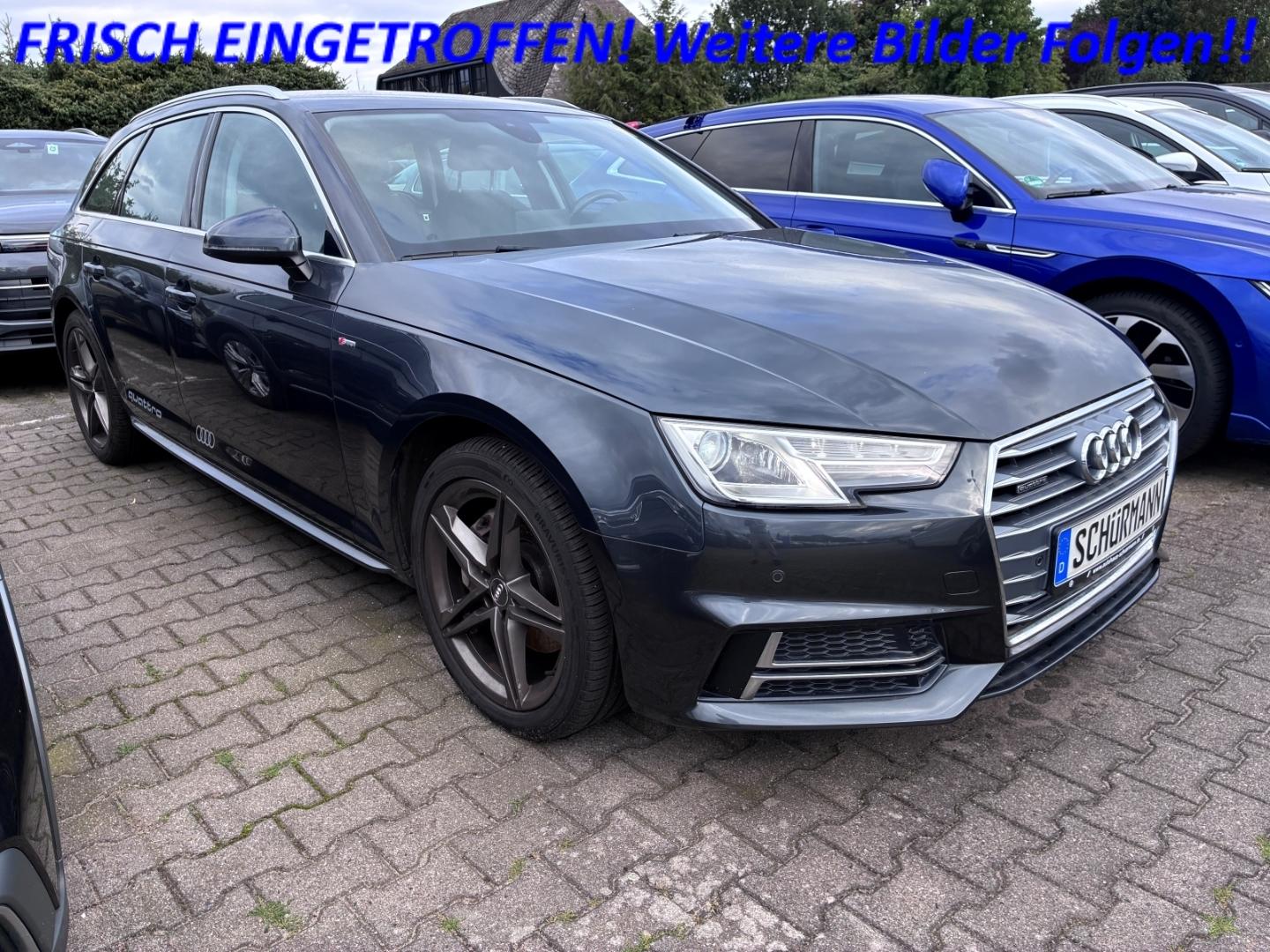 Audi A4 AVANT QUATTRO SPORT S-LINE 2.0 TDI AHK NAVI E