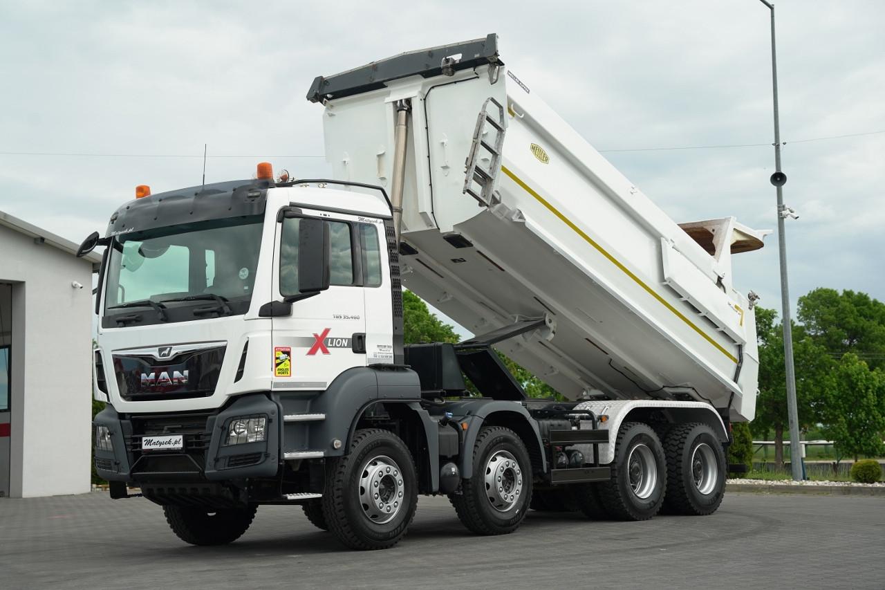 MAN TGS 35.460 / 8X4 / WYWROTKA TYLNOZSYPOWA / HYDRO