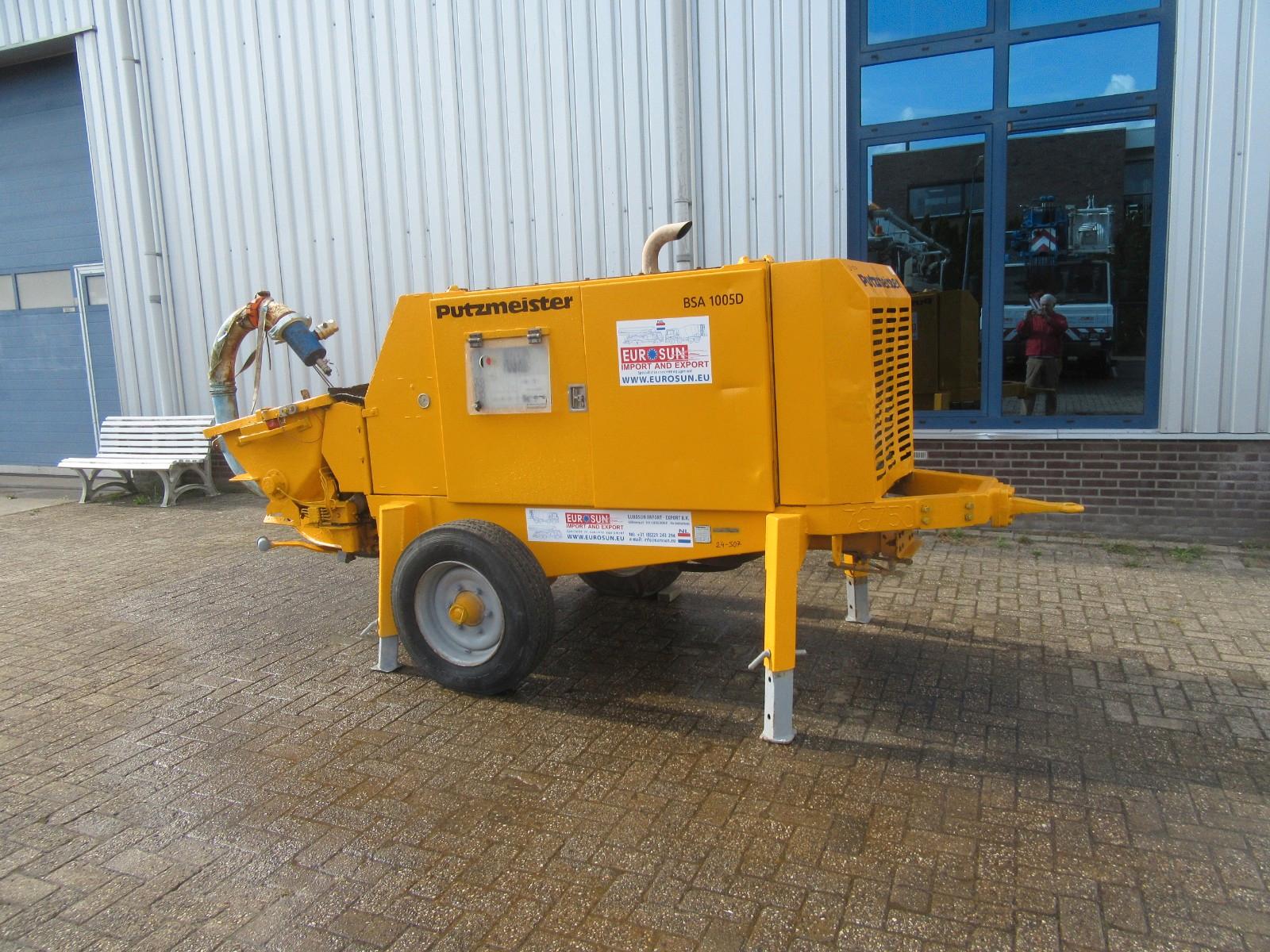 Mercedes-Benz PUTZMEISTER  BSA 1005 DC