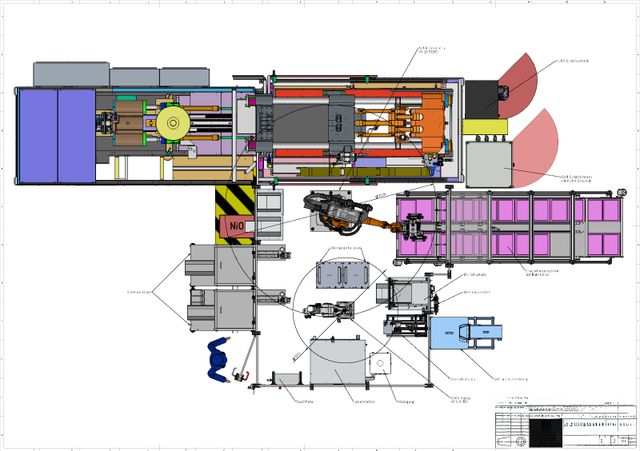 Jiný Milacron Magna T Servo 275-1540 mit Automation