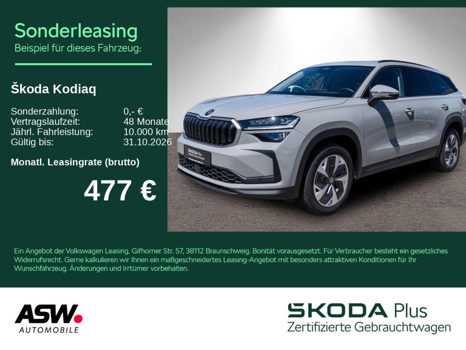 Kodiaq Selection 2.0 TDI 4x4 DSG LED RFK HUD 7-S