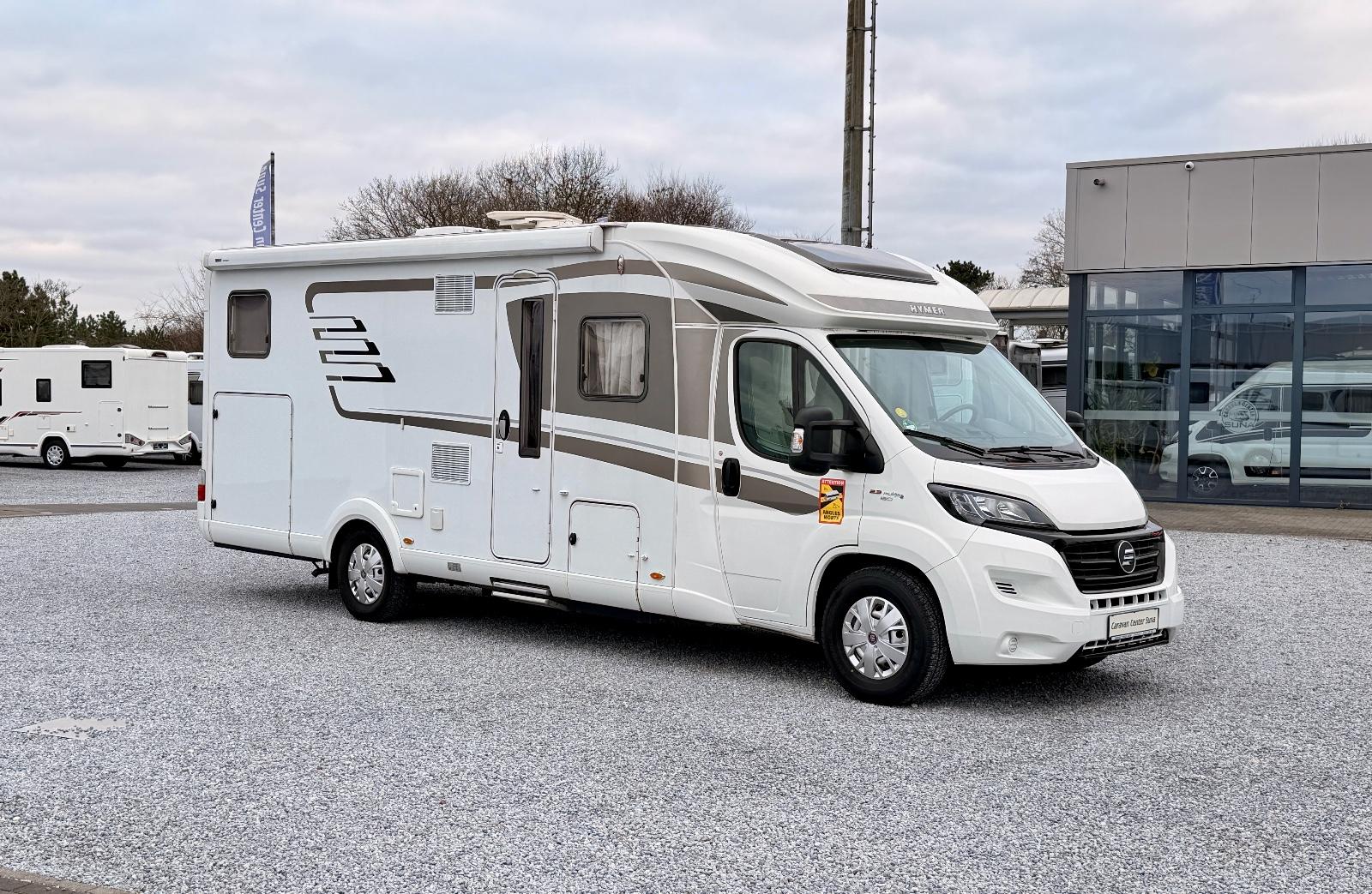 HYMER / ERIBA / HYMERCAR Tramp T 704 SL *Einzelbetten-Sat.TV-Solar*