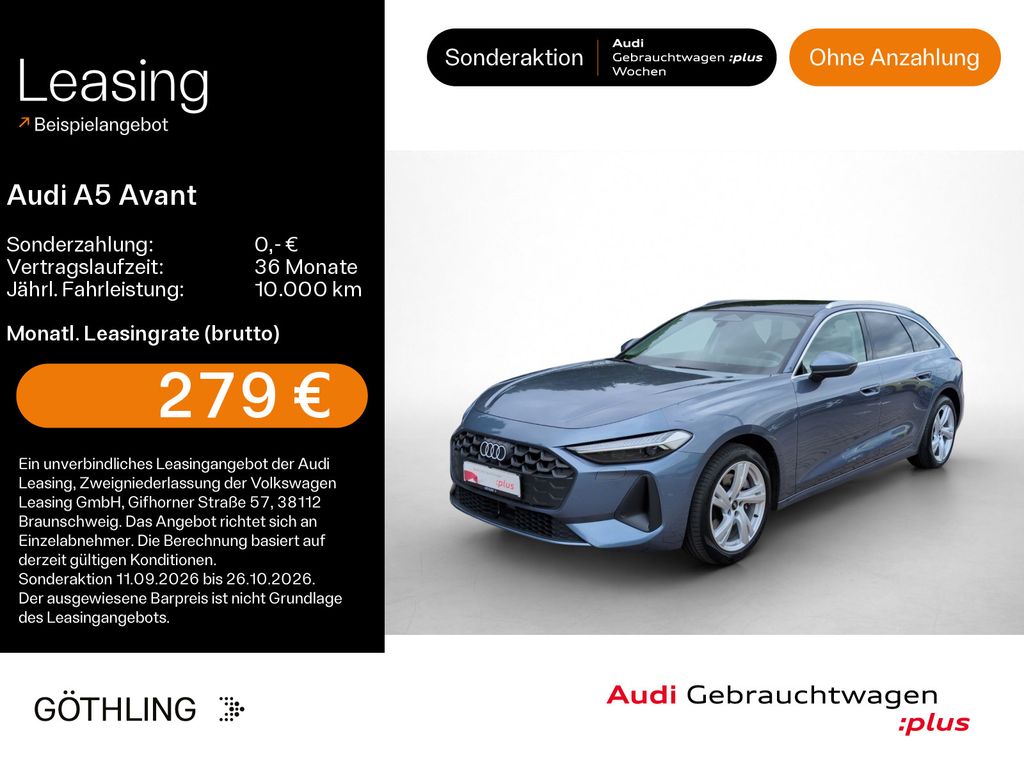 Audi A5 Avant 40 TDI qu S tro*Pano*LED+*Virtual*Navi+
