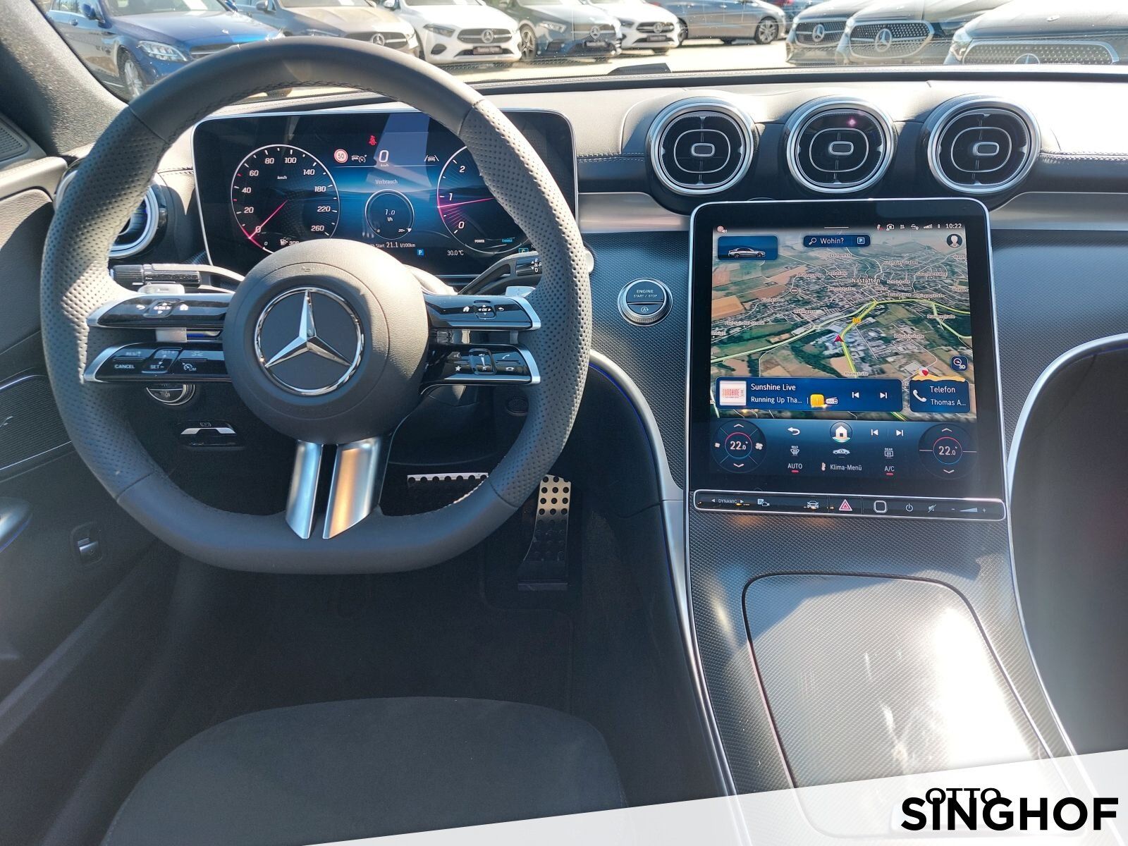 Fahrzeugabbildung Mercedes-Benz C 220 d AMG Pano+AHK+Night+Digital+360°+Distron+