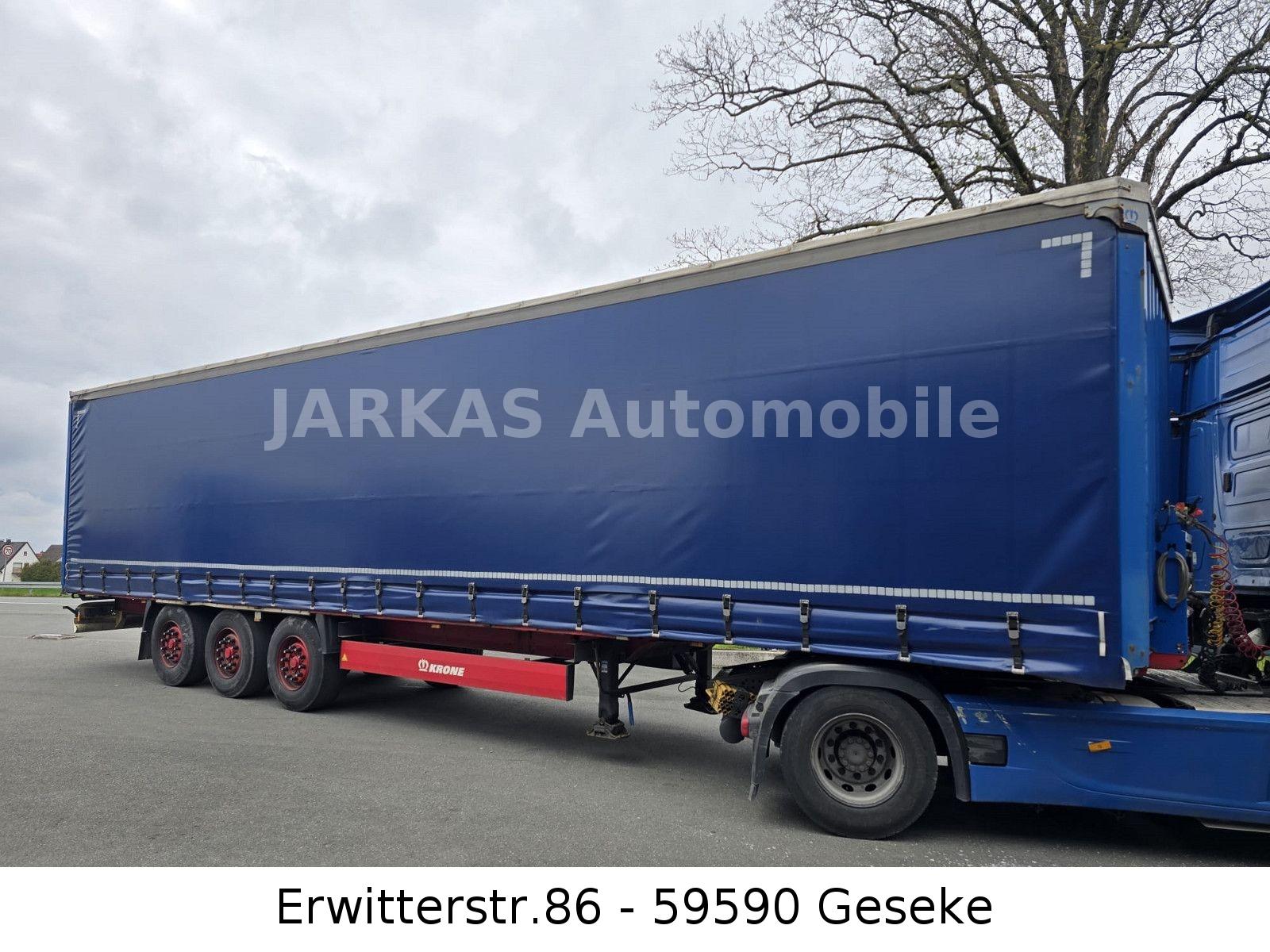 Krone SD. Edscha Dach, BPW Achsen, Standard, Liftachse