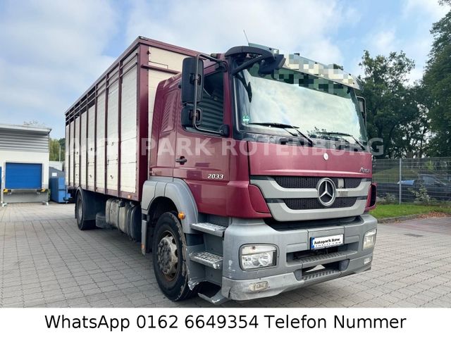 Mercedes-Benz 18/20-33 Vieh-Transport EPS 3-Pedale Euro5