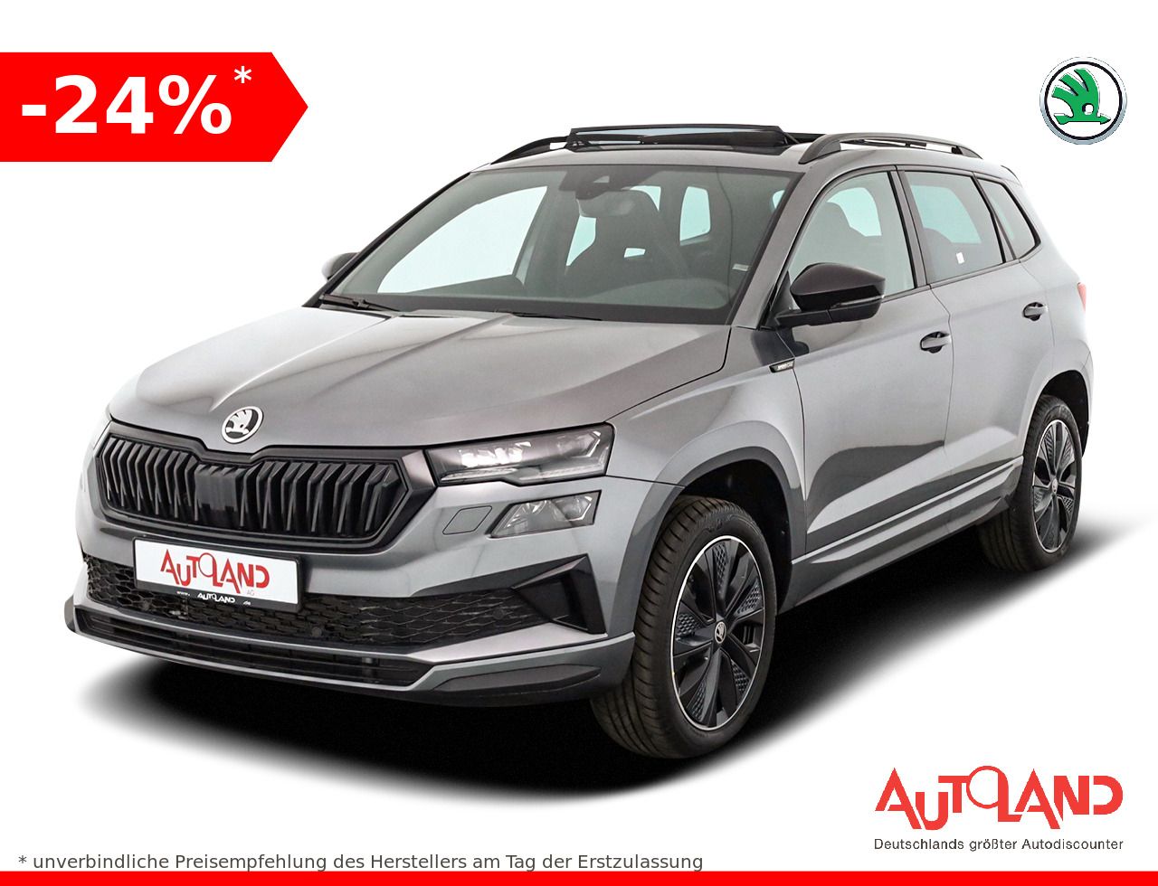 Skoda Karoq Sportline 1.5 TSI DSG Matrix ACC AHK Pano