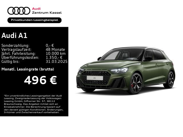 Audi A1 SB S line 40 TFSI LED Navi Sonos Kamera 18"