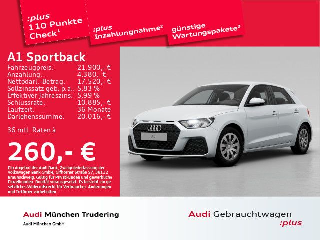 Audi A1 Sportback 25 TFSI S tronic basis Smartphone I