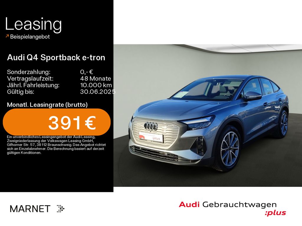 Audi Q4 Sportback e-tron 45*Navi*LED*AHK*PDC*Virtual