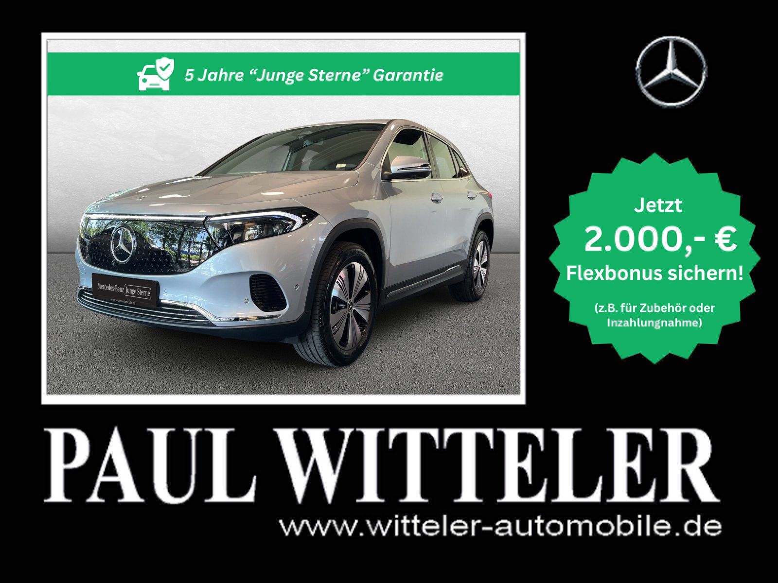 MERCEDES-BENZ EQA 250+ Progressive LED/AHK/LHZG/360°-Kam/18"LM