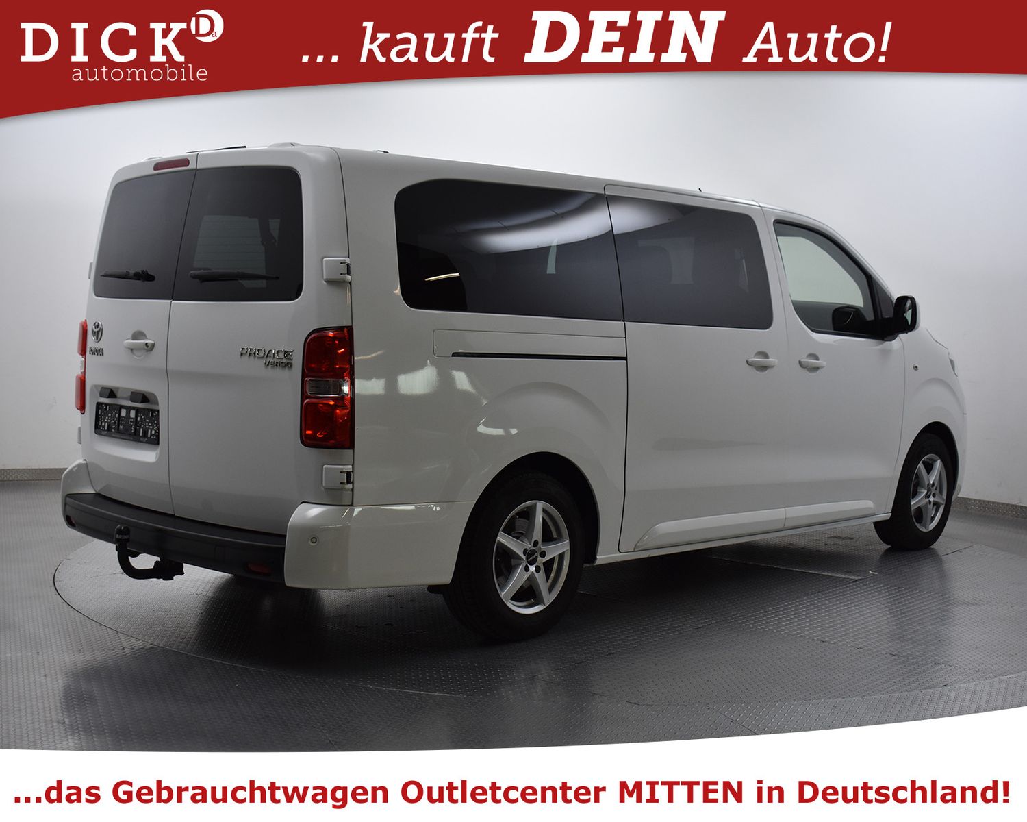 TOYOTA Proace Verso 1.5 D-4D L2 Shuttle 9SI+PDC+TEM+AHK - Image 3