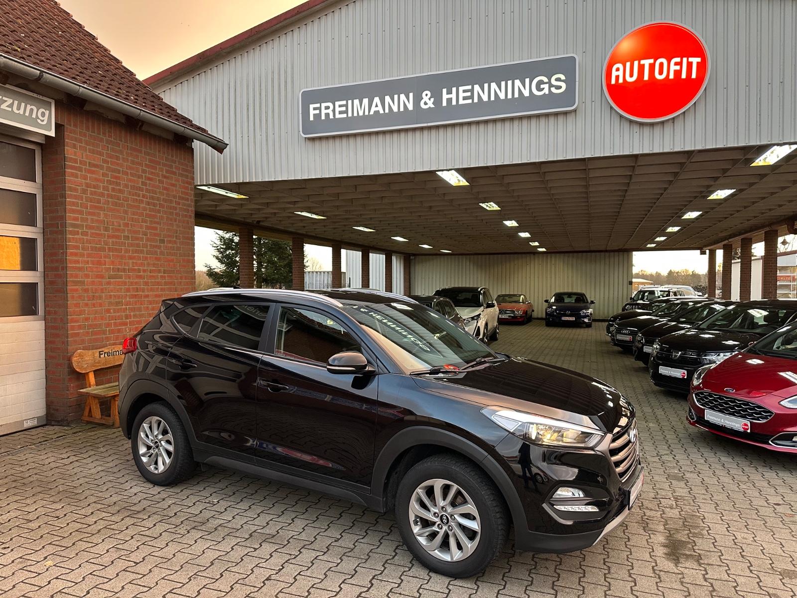 Hyundai Tucson blue Advantage 2WD