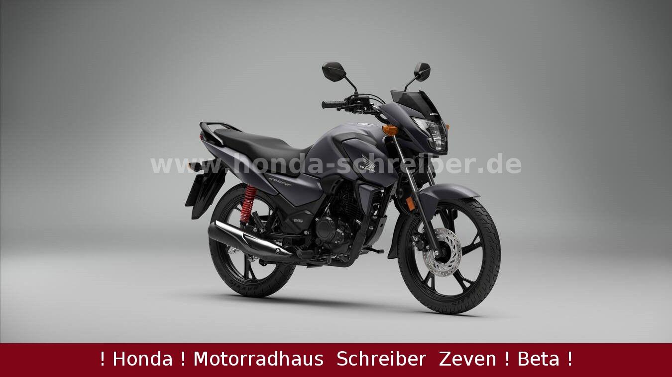 Honda CB 125 F  CBS   Schwarz