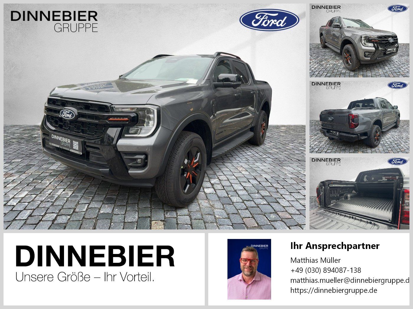 Ford Ranger DoKa 2.3l Ecoboost Wildtrak 207 kW