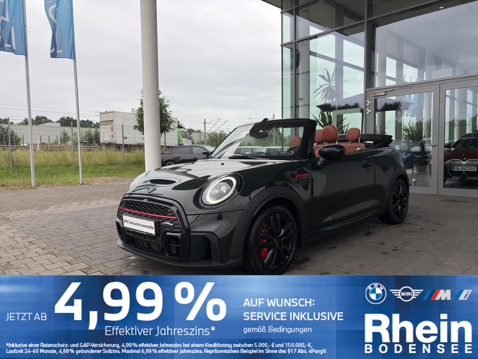 MINI John Cooper Works Cabrio HuD Rückfahrkamera